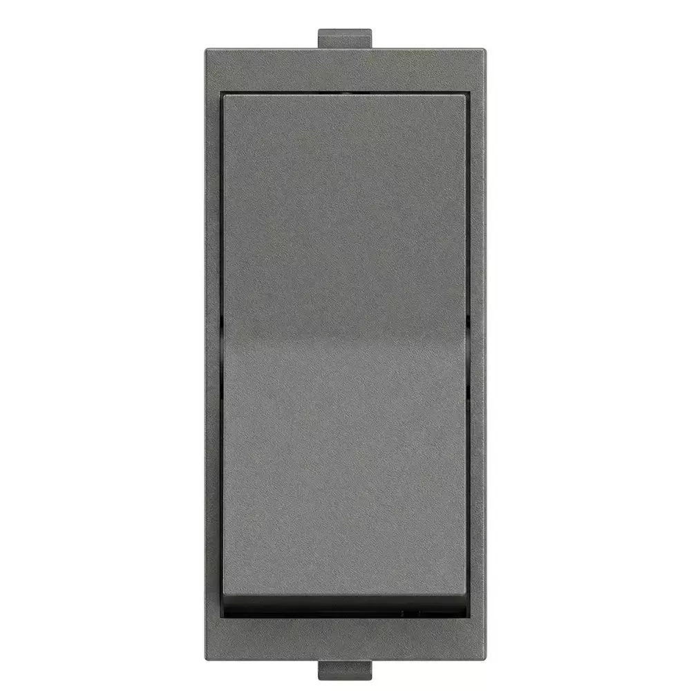 Cona Rise Switch Olive Pro Grey 6 Amp 1 Way, MR-101 (Pack of 20 Pcs)
