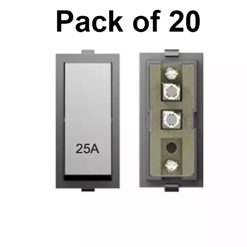 cona-switch-with-porcelain-base-olive-25-amp-1-way-m-109-pack-of-20-pcs