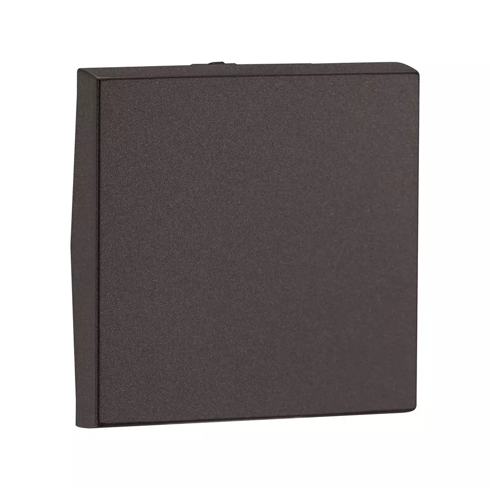 Legrand Myrius Switch 10 A 230 V AC, 1 Way 2 Module Plastic Body and Charcoal Grey Color, 679405