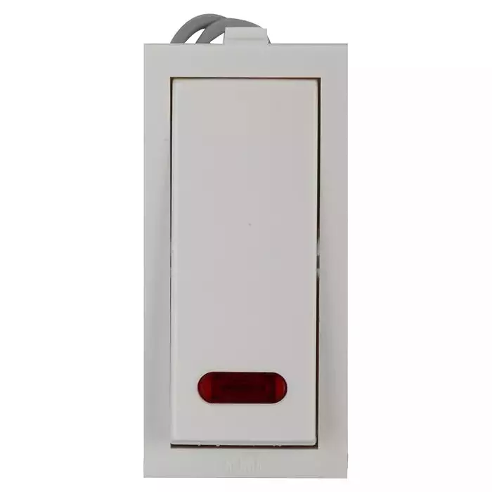 Anchor Roma Classic Bell Push Switch White 10 Amp Current, 21044 (Pack of 20)