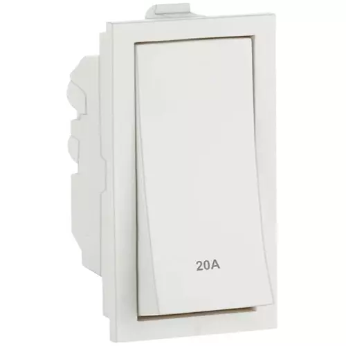 Golek Accura Electrical Switch Rocker-Radius 1 Way 1 Modular, 5116 (Pack of 20)