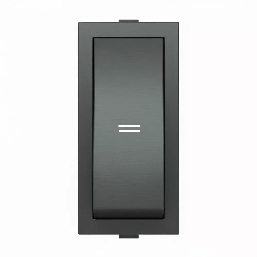 K9 Rocker Switch 2 Way 1 Module 20 Amp Grey, 9116 (Pack of 20)