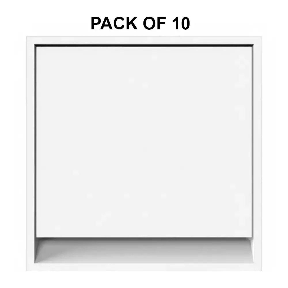 K9 Evoq Neo Dura Switch 1 Way 6 Amp 2 Module White, 9386 (Pack of 10)