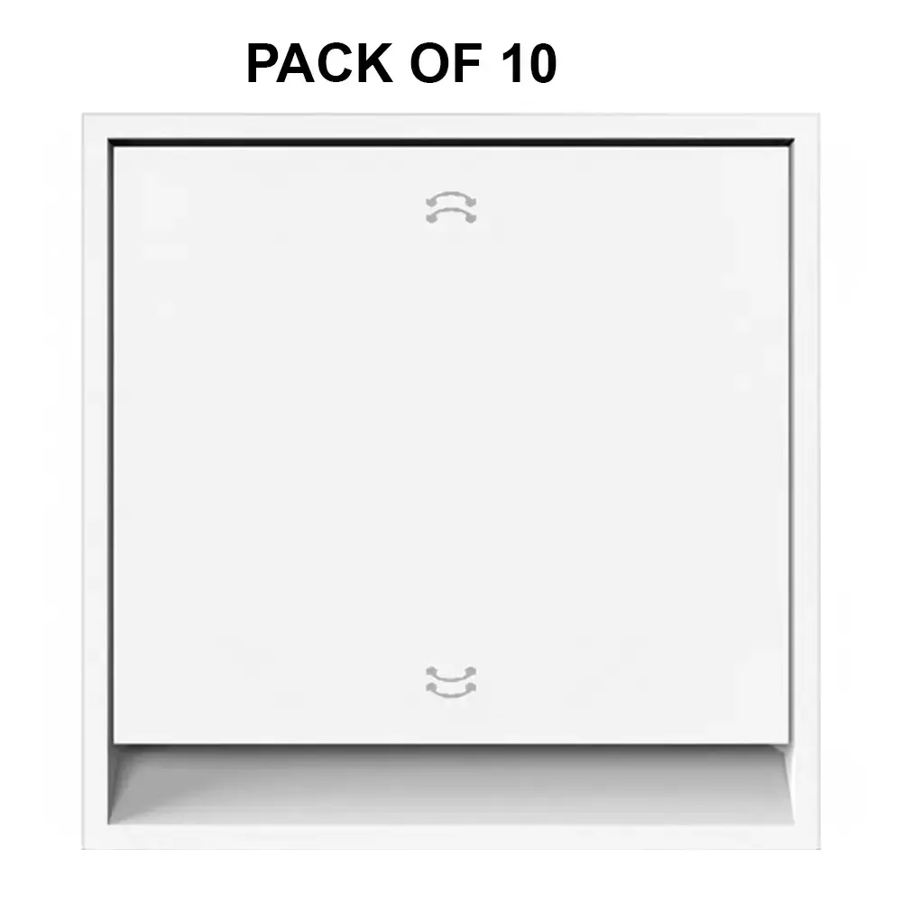 K9 Evoq Neo Dura Switch 2 Way 6 Amp 2 Module White, 9387 (Pack of 10)