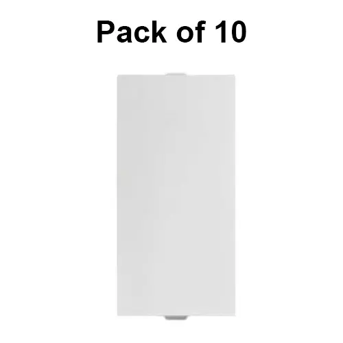 Anchor Penta Zen 1 Way Flat Switch 1 Module 16 Amp White, 65173 (Pack of 10)