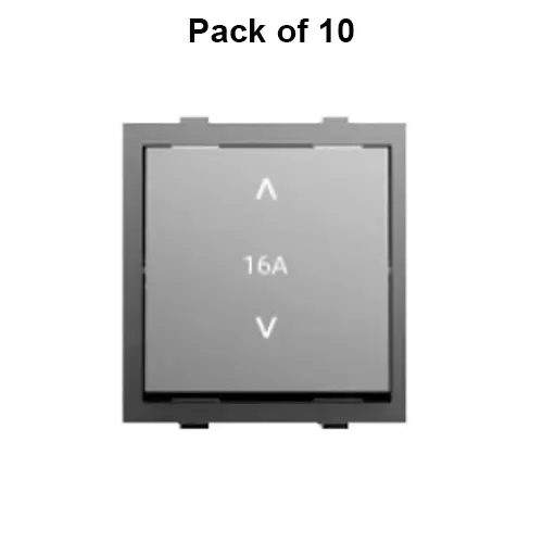 Cona Switch Olive 16 Amp 2 Way, M-115 (Pack of 10 Pcs)