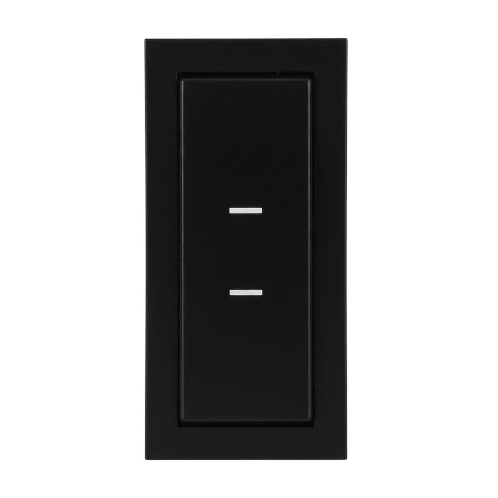 Anchor Rider Slim Switch 2 Way 16 A Graphite Black PVC Plastic for Industrial and Home Use, 47162GB