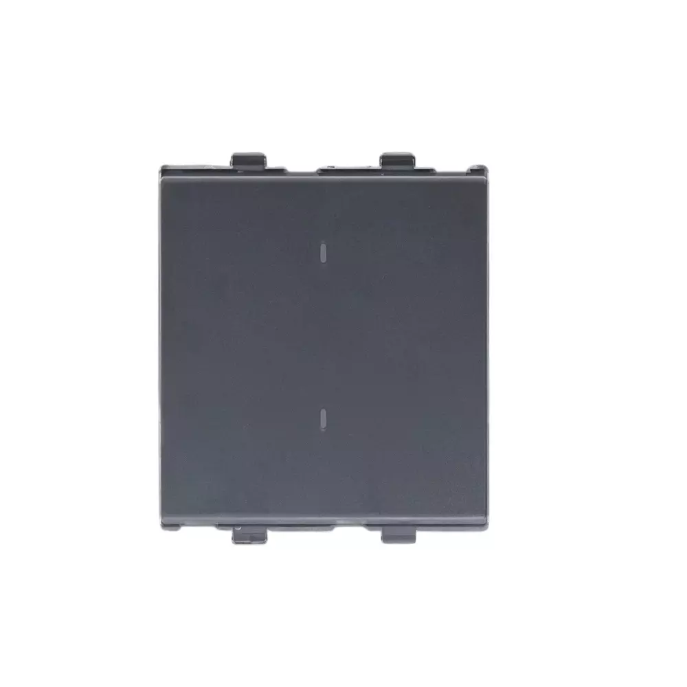 Anchor Penta 2 Way Switch Black 2 Module 16 Amp 200 W SBL Load, 65010B (Pack of 10)