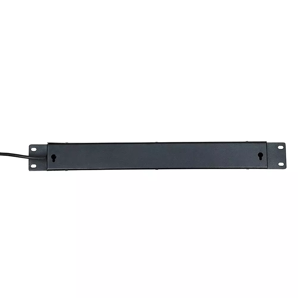 LOTA Heavy Duty Power Strip 6-Socket Rack Mount Black with Overload Protection, MST-1689-LT