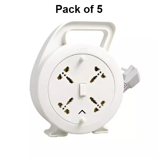 Cona Flex Box Abby 13 Amp 3 Pin, 4 m Cord Length, FB-2091 (Pack of 5 Pcs)