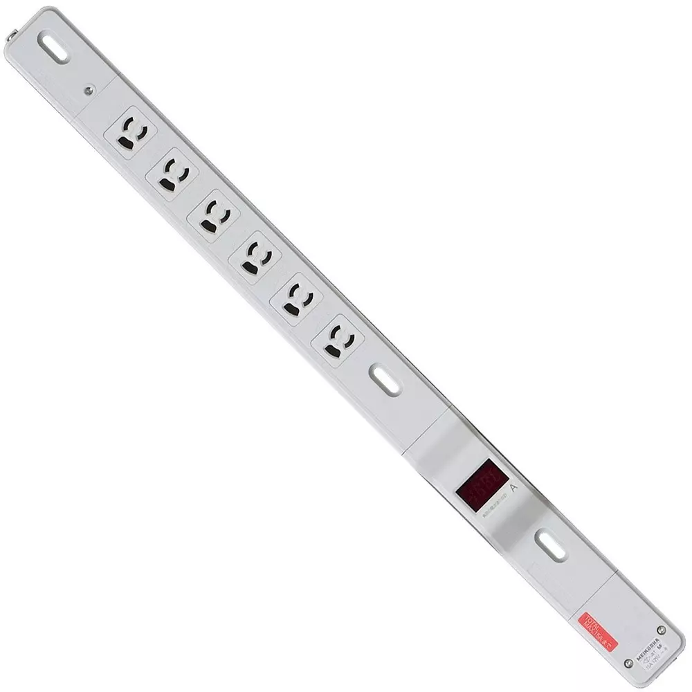 Meikosha Power Strip 125 V Rated Voltage 20 Amp Current, MR7851