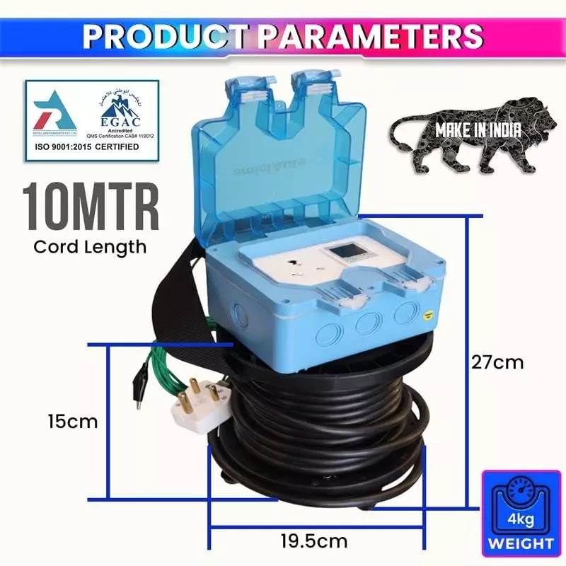 amiciauto-ev-charging-extension-board-with-digital-energy-meter-10m-4sqmm-heavy-duty-cable-16-a-plug-1xev-extn-brd-10m