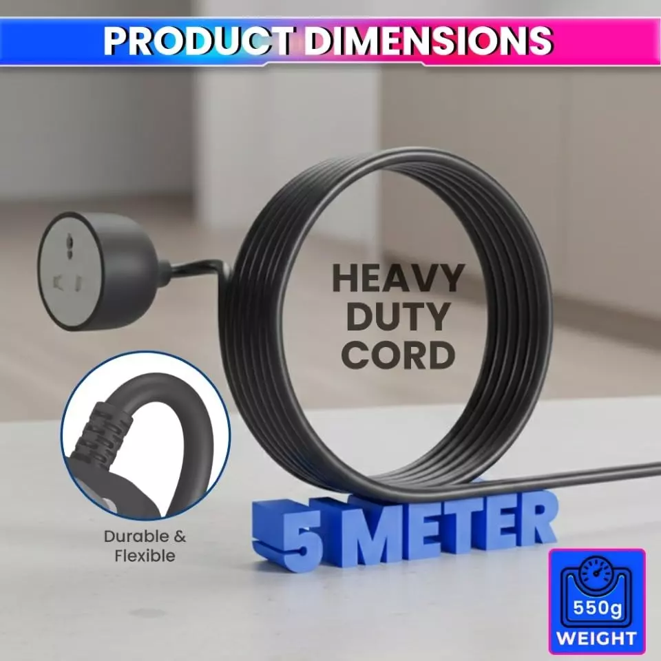 amicikart-3-pin-extension-cord-10-amp-250-v-5-m-cord-length