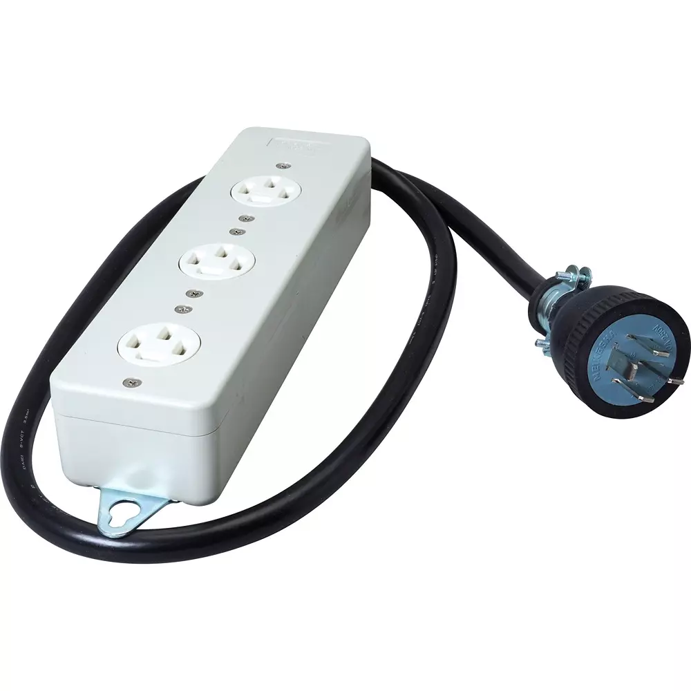 Meikosha High Capacity Tap Ground 3P20 Amp250 V Rating, MR2929