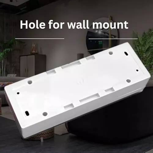 ELEGANT CASA Extension Board 6 Amp + 16 Amp 2 Universal + 2 Indian sockets 5 m Cord Length