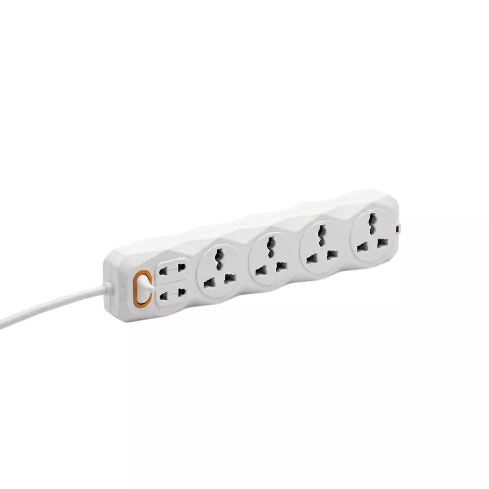 Cona Power Strip Gem 6 Sockets, 1 Button, 5 m Cord, PS-3091