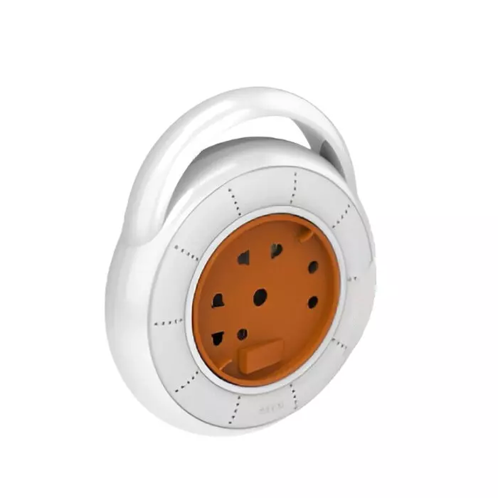 Cona Flex Box Euro 2 Pin, 4 m Cord Length, FB-2086 (Pack of 5 Pcs)