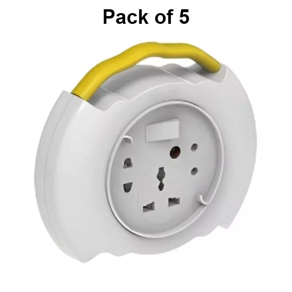 Cona Flex Box Java 3 Pin, 4 m Cord Length, 2730 (Pack of 5 Pcs)