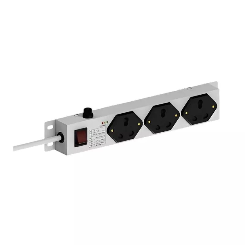 Cona Power Strip Sumo 3 Sockets, 1 Button, Cord, SU-101