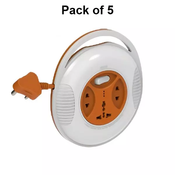 Cona Flex Box Halo 3 Pin, 8 m Cord Length, FB-3218 (Pack of 5 Pcs)