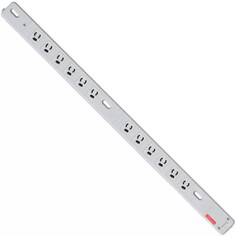 Meikosha Power Strip 125 V Rated Voltage 15 Amp Current, MR7612