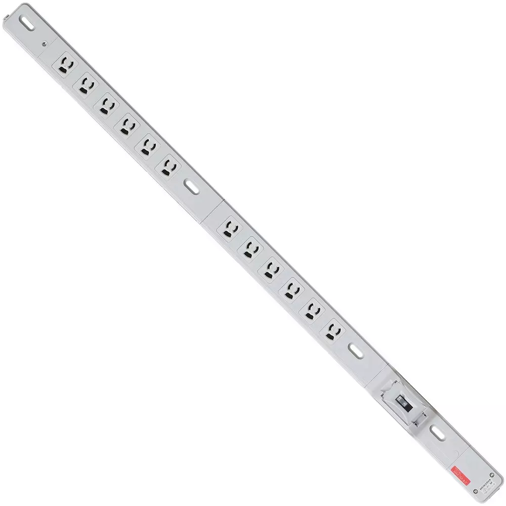 Meikosha Power Strip 125 V Rated Voltage 15 Amp Current, MR7622