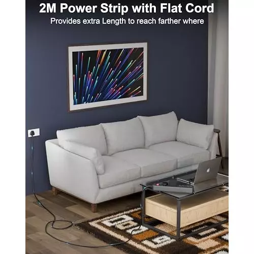 fedus-extension-board-cord-2-m-cable-length-1500-w-4-universal-sockets-with-individual-switch-3-core-black