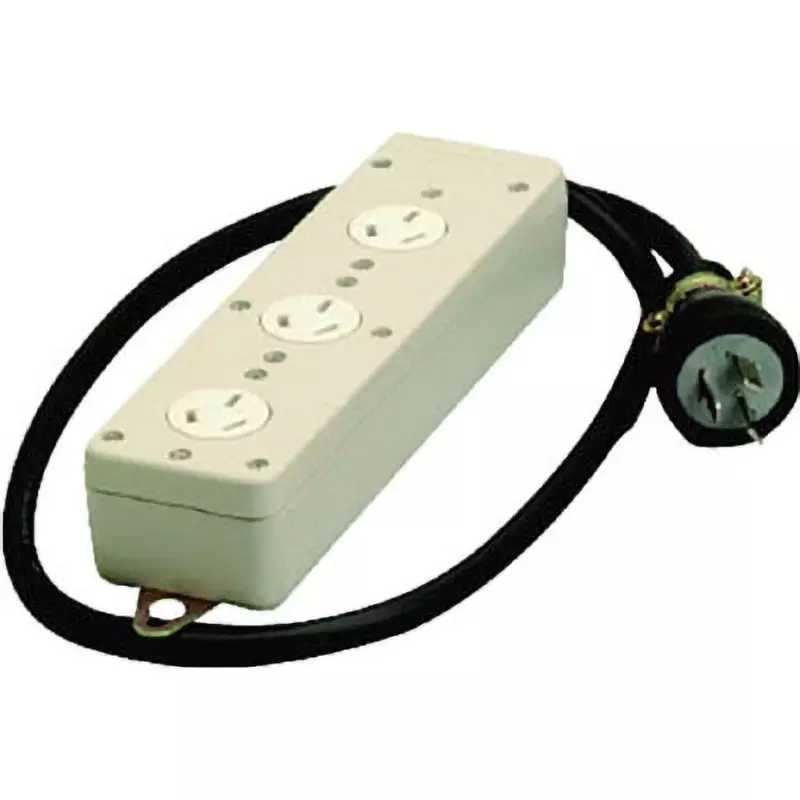 Meikosha Grounding Tap 3 Outlet, MR2935