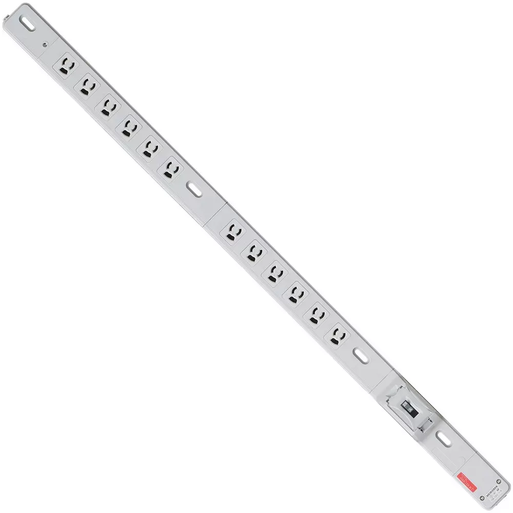 Meikosha Power Strip 125 V Rated Voltage 15 Amp Current, MR7672