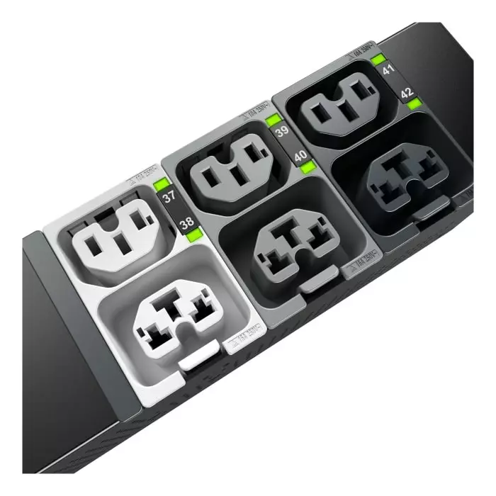 APC IEC 48 Gang Power Distribution Unit, 1.8m Cable, 16A, 230 V, APDU10250SM