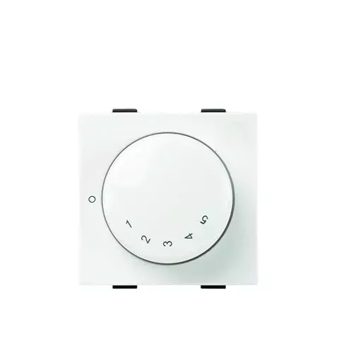 Anchor Rider Fan Regulator 100 W 2 Module White PVC Plastic for Industrial and Home Use, 47172