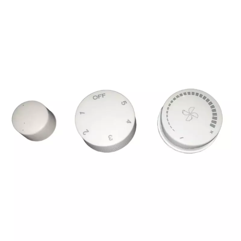 GENERIC Fan Regulator Knob Cap White Small and Medium Size, FRCK-75 (Pack of 75)