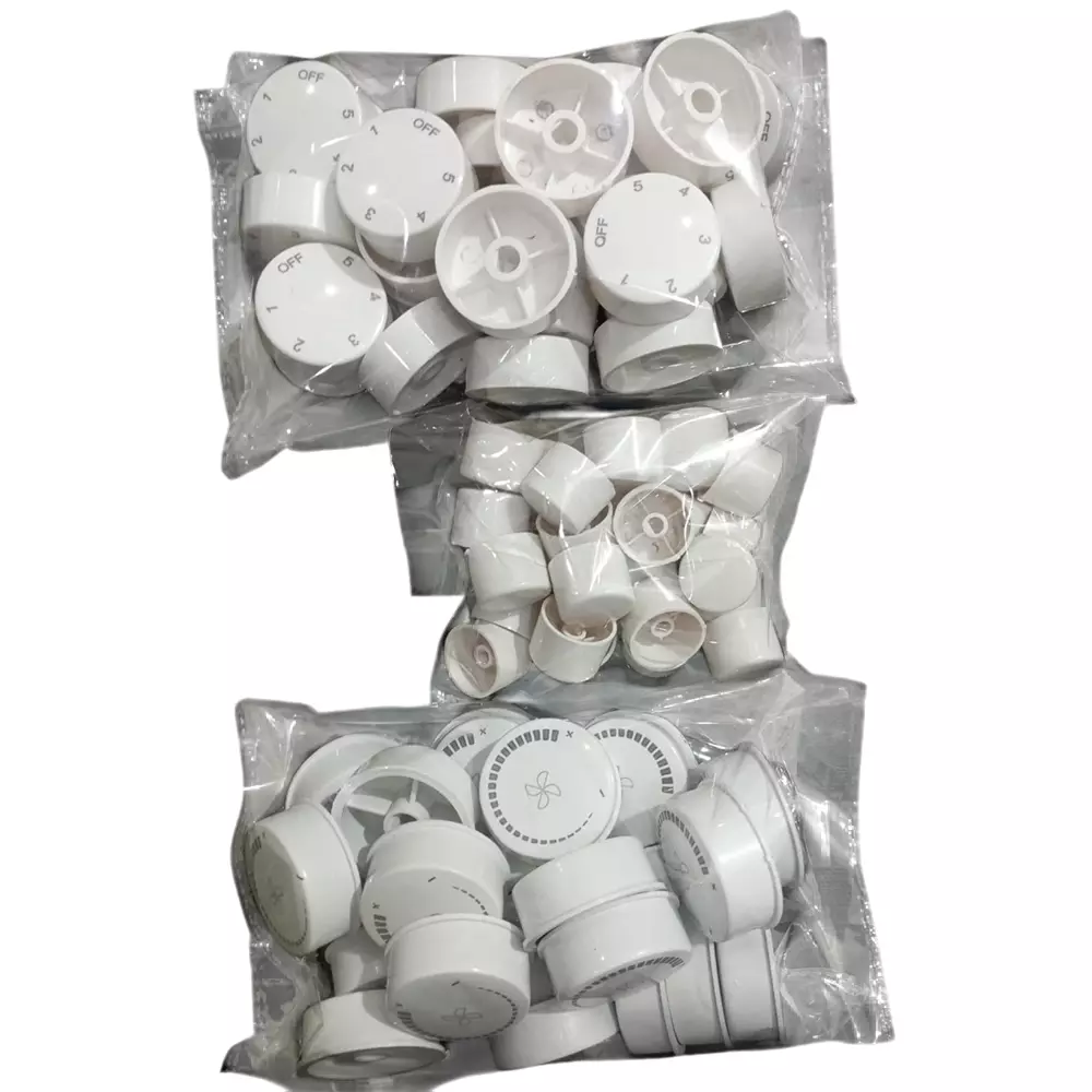 GENERIC Fan Regulator Knob Cap White Small and Medium Size, FRCK-75 (Pack of 75)