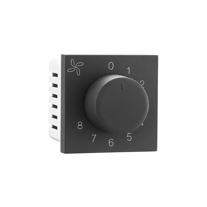 Legrand Fan Regulator BLDC Allzy 2 Module Matt Black, 6812 99 (Pack of 10 Pcs)