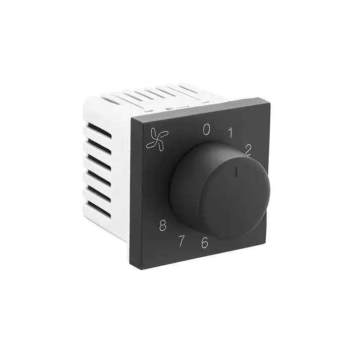 Legrand Fan Regulator BLDC Allzy 2 Module Matt Black, 6812 99 (Pack of 10 Pcs)
