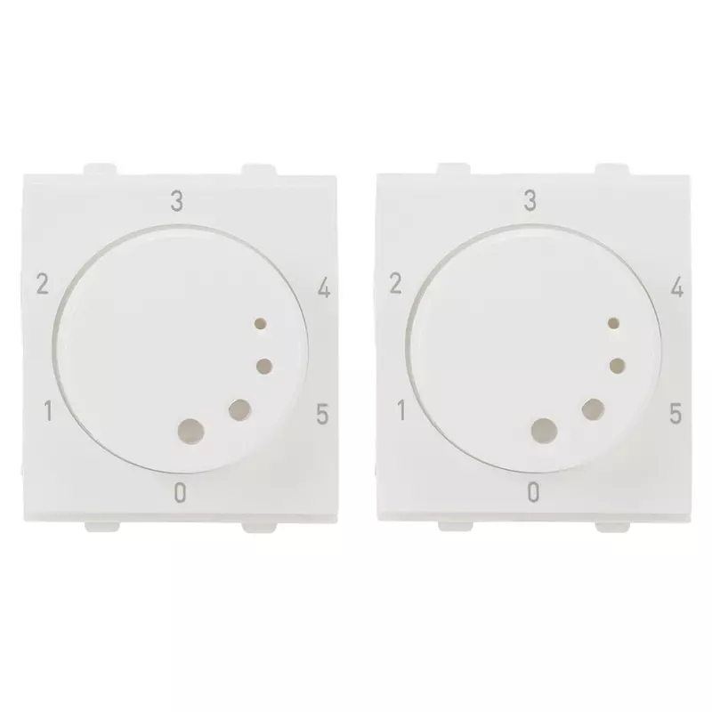 Cona 14086 White  Medium Fan Regulator Pack of 2