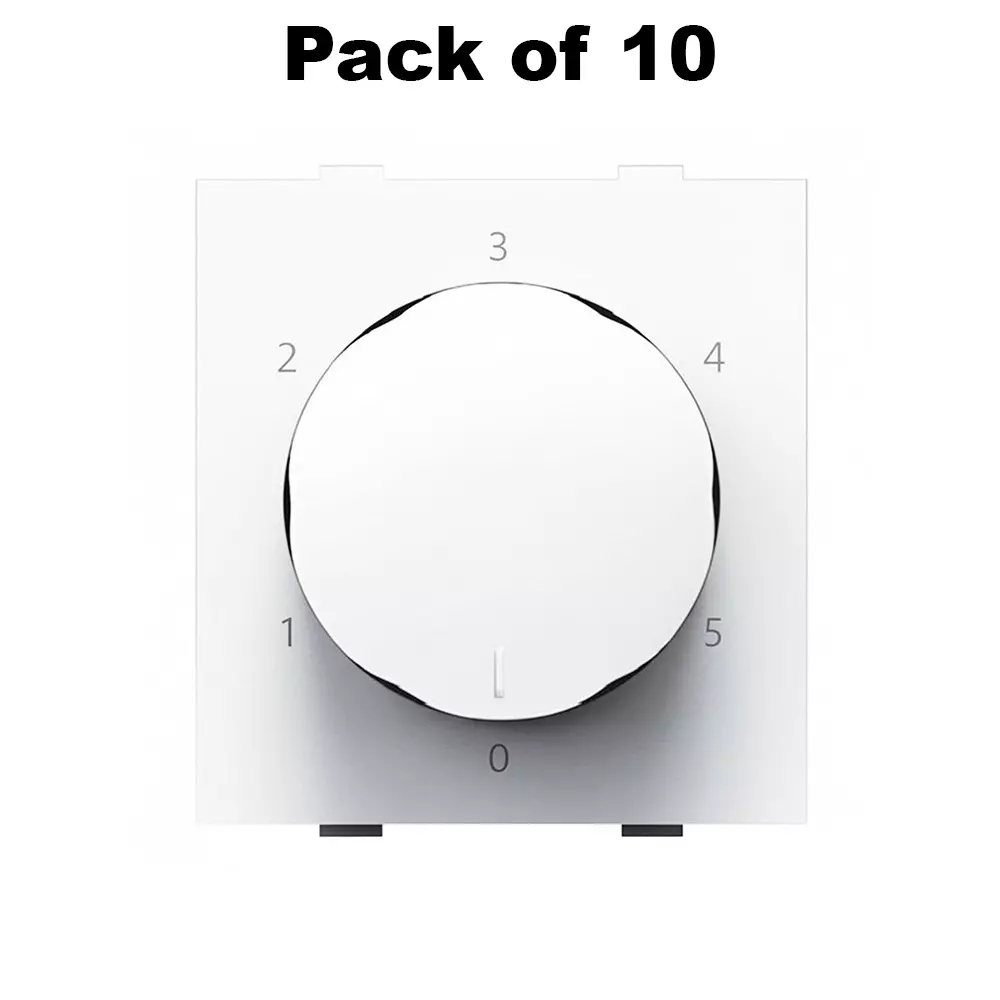 K9 Deluxe Dura Step Regulator 5 Steps 2 Module White, 9036 (Pack of 10)