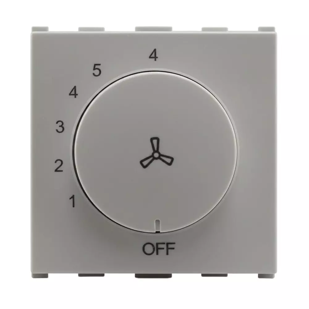 Anchor Roma Urban 5 Step Fan Regulator Graphite Black for Homes, Offices & Commercial Use, 66504GB