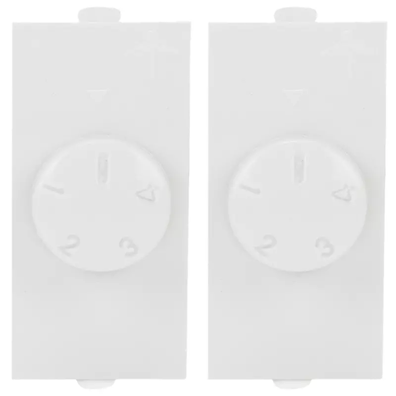 Cona 9376 White  Mini Fan Regulator Pack of 2