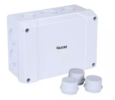 Elettro ET-9100 P.C Junction Box W/O Connector Material - P.S