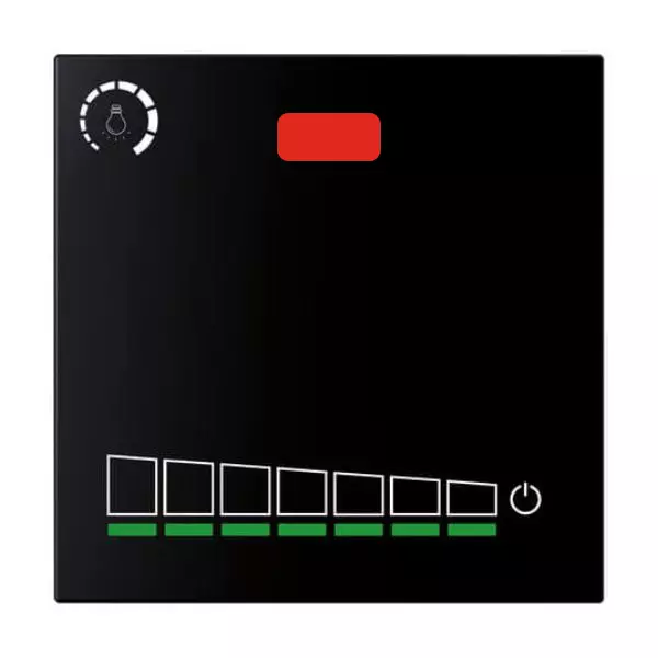 Anchor Roma Urban Dimmer Switch With Remote 300 W Black for Homes, Offices & Commercial Use, 71009B-RC