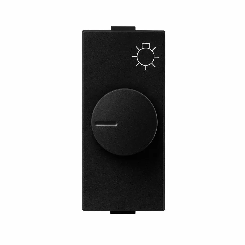 Anchor Roma Plus Dimmer Switch 1 Module 450 W Black for Homes, Offices & Commercial Use, 279545