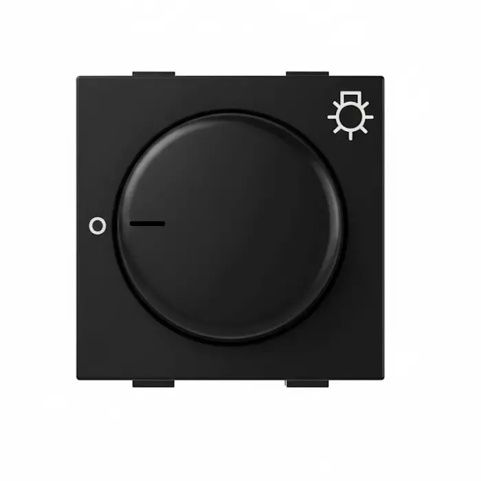 Anchor Roma Plus Dimmer Switch 2 Module 150 W Black for Homes, Offices & Commercial Use, 279566