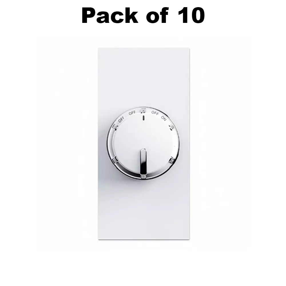 K9 Aura Mini Dimmer 1 Module White, 9570 (Pack of 10)