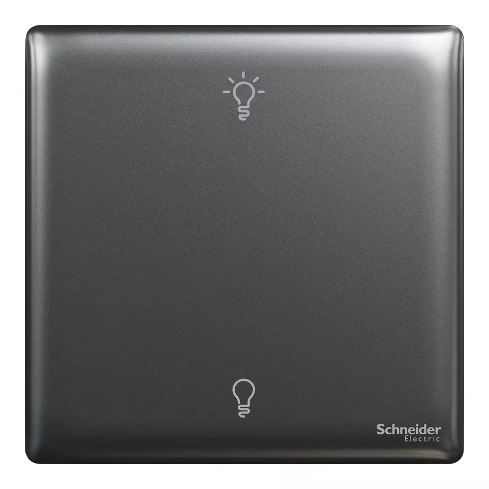 schneider-electric-unica-x-series-universal-push-button-dimmer-dark-grey-color-1-gang-and-250-w-power-rating-nux31rud250_dg