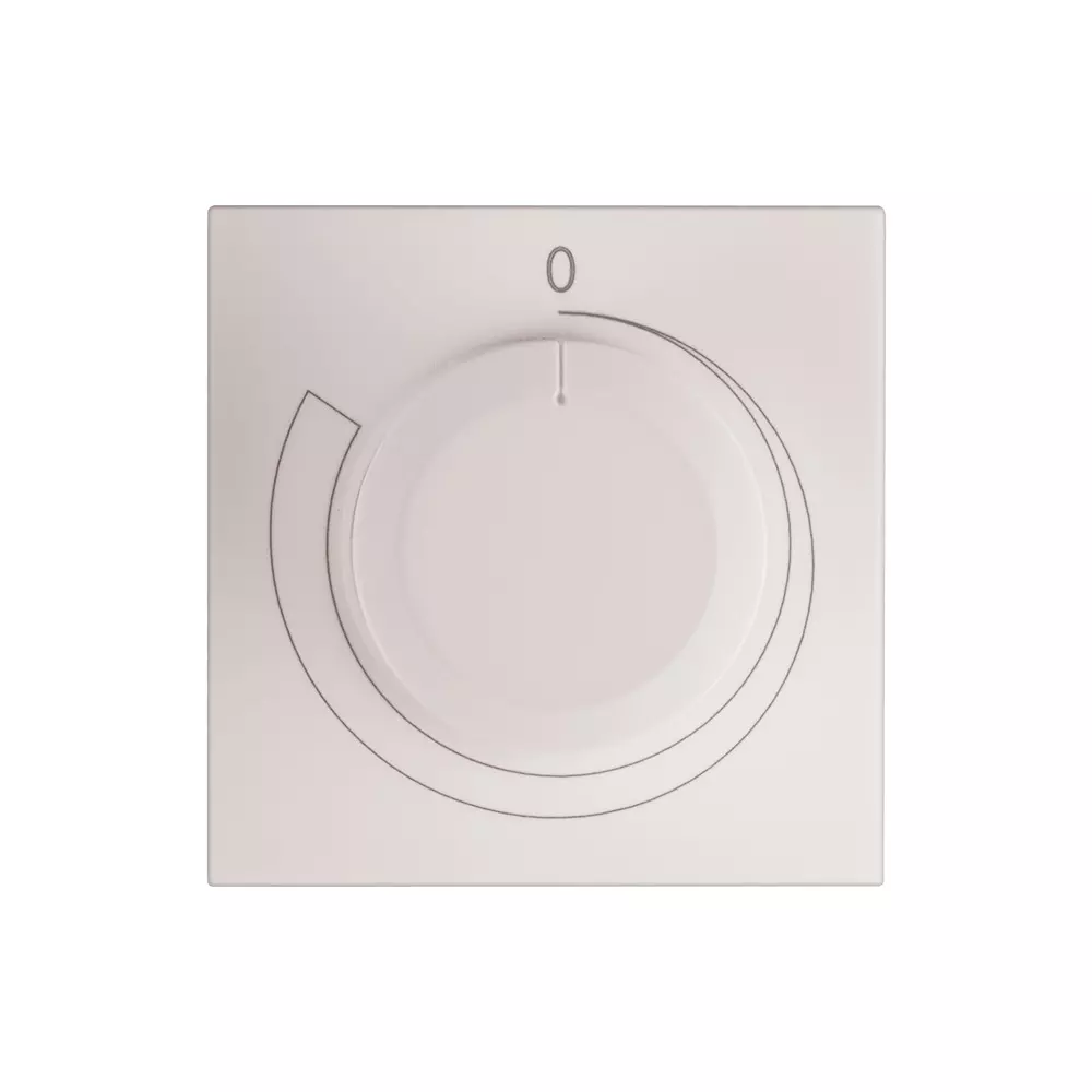 Legrand Rotary Light Dimmer Myrius Classic White 2 Module 500 W, 6792 37 (Pack of 10)