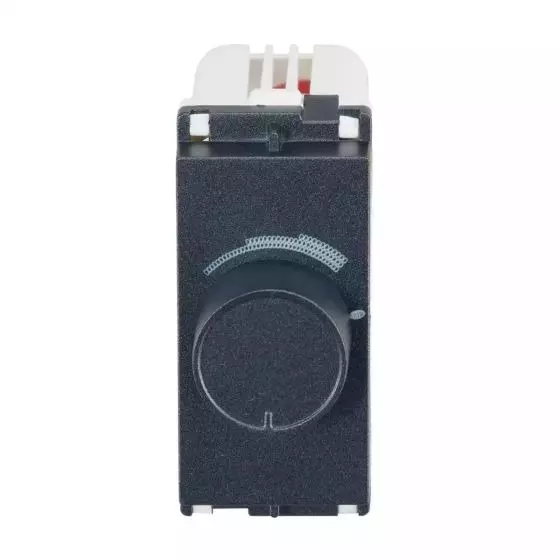 L&T [ Lauritz Knudsen ] Engem Dimmer Stone Grey Color 400 W 1 Modular, CB93101DS04