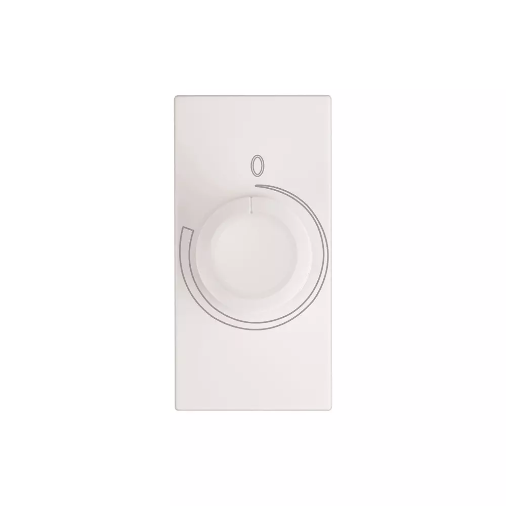Legrand Rotary Dimmer Myrius Classic White 1 Module 400 W, 6792 36 (Pack of 5)