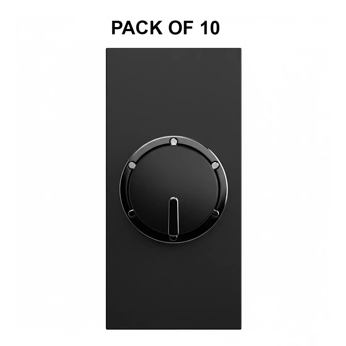 K9 Aura Mini Dimmer 1 Module Black, 9570 (Pack of 10)