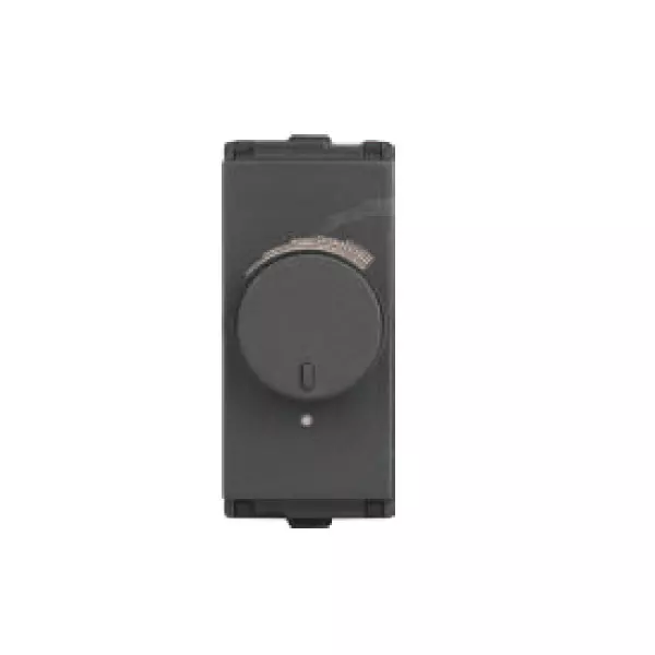 L&T [ Lauritz Knudsen ] Englaze Dimmer Mountain Grey 1 Module 400 W Power, CB92101DM04